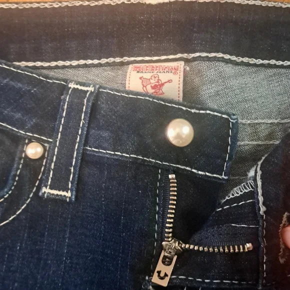 True Religion Bootcut Jeans dark wash - Picture 6 of 14